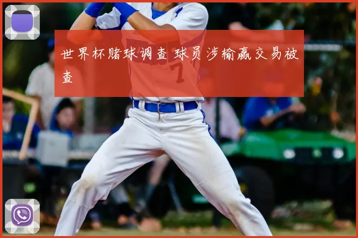 世界杯赌球调查 球员涉输赢交易被查