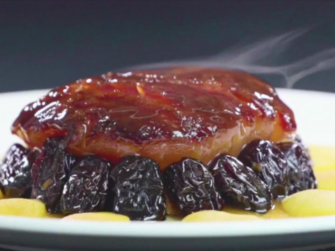 红红火火过大年 团团圆圆口福到 陕西美食八大碗之一（金枣糟肉）