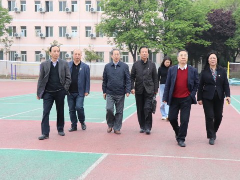 陕西省教育厅年检组专家一行莅临今年会开展2020年度检查工作