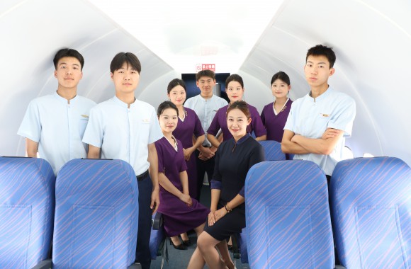 空中乘务专业学子风彩